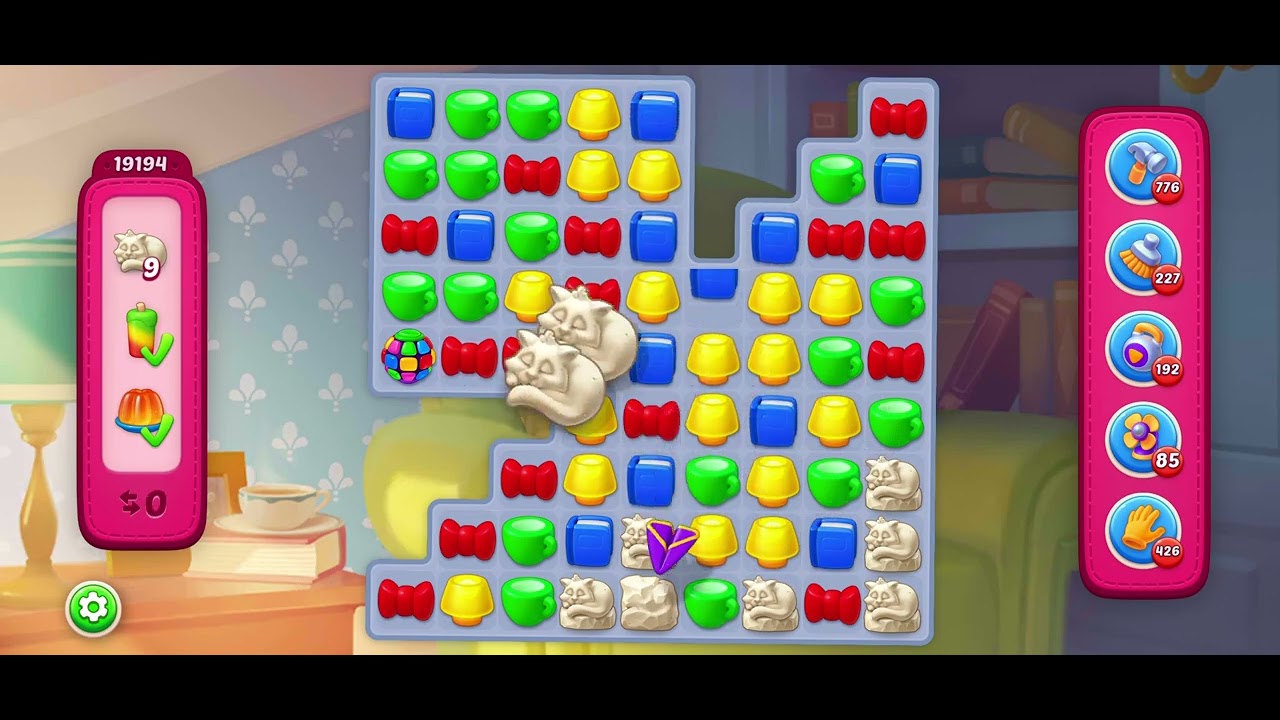 Homescapes Level 19194  -- No cheats