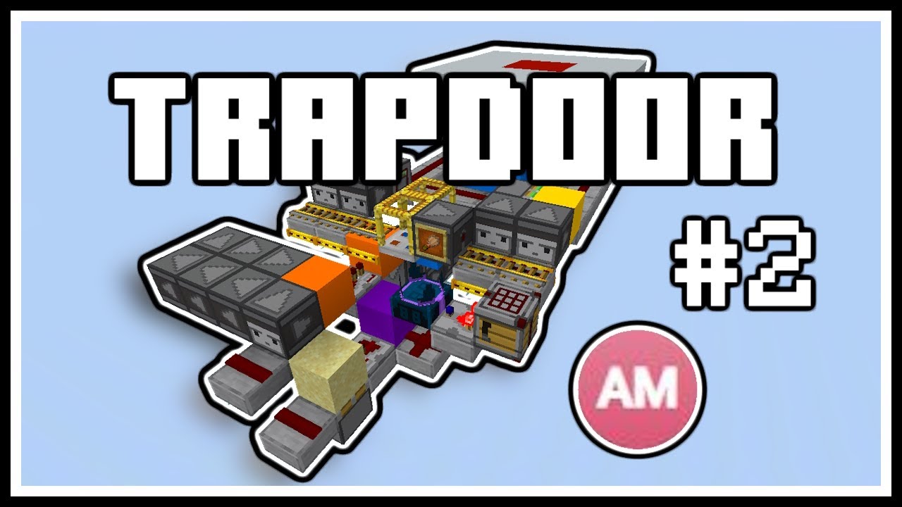 TrapDoor Антона в minecraft///механизмы подписчиков №2