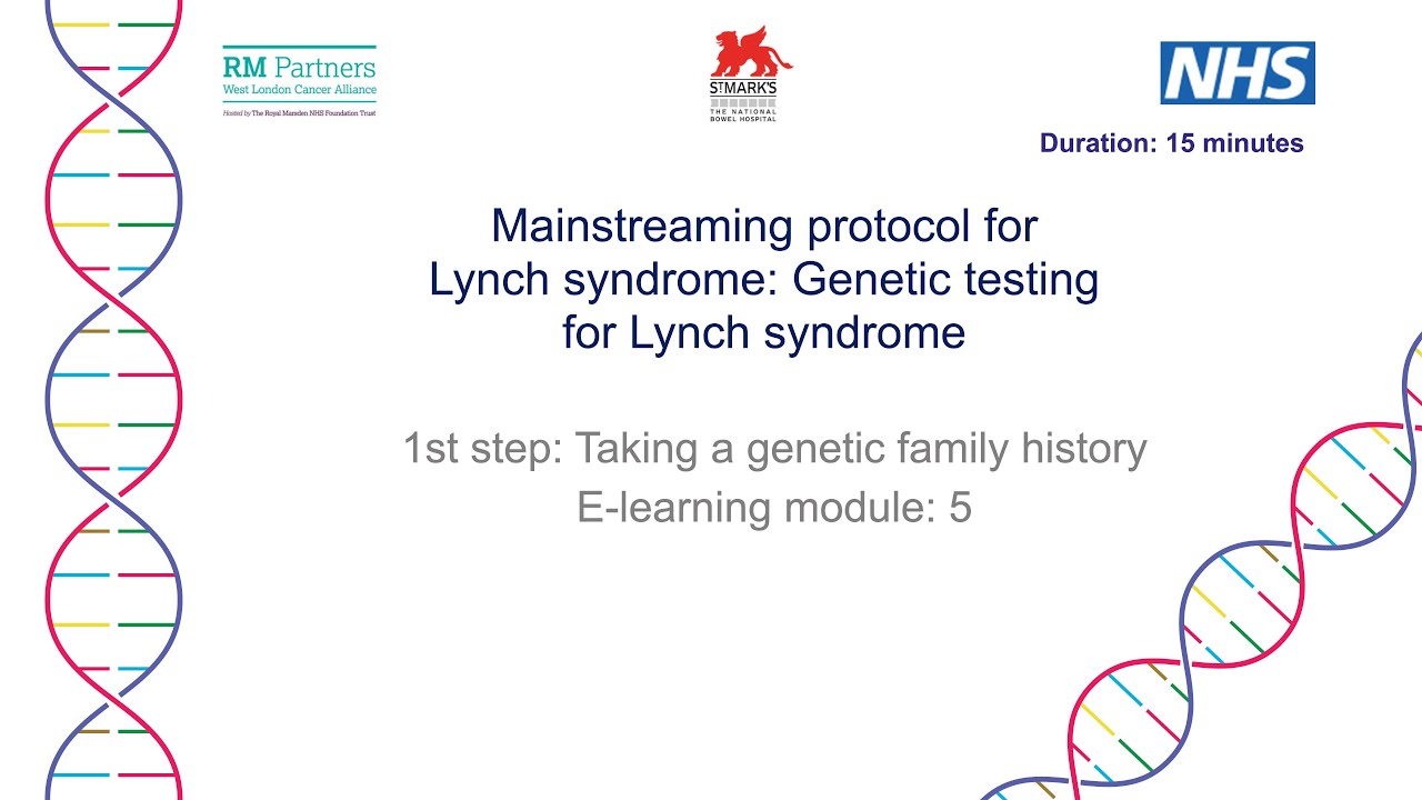 Video 5: Taking a genetic family history: Drawing a family pedigree