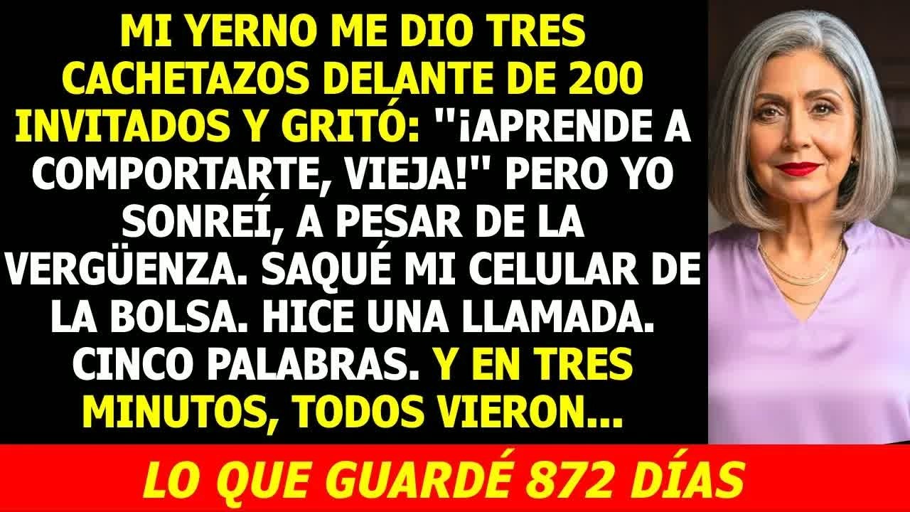 Me Abofeteó 3 Veces Gritando ＂¡Vieja!＂ Delante de la Familia. Pero Enseguida lo Hice Pagar Caro...