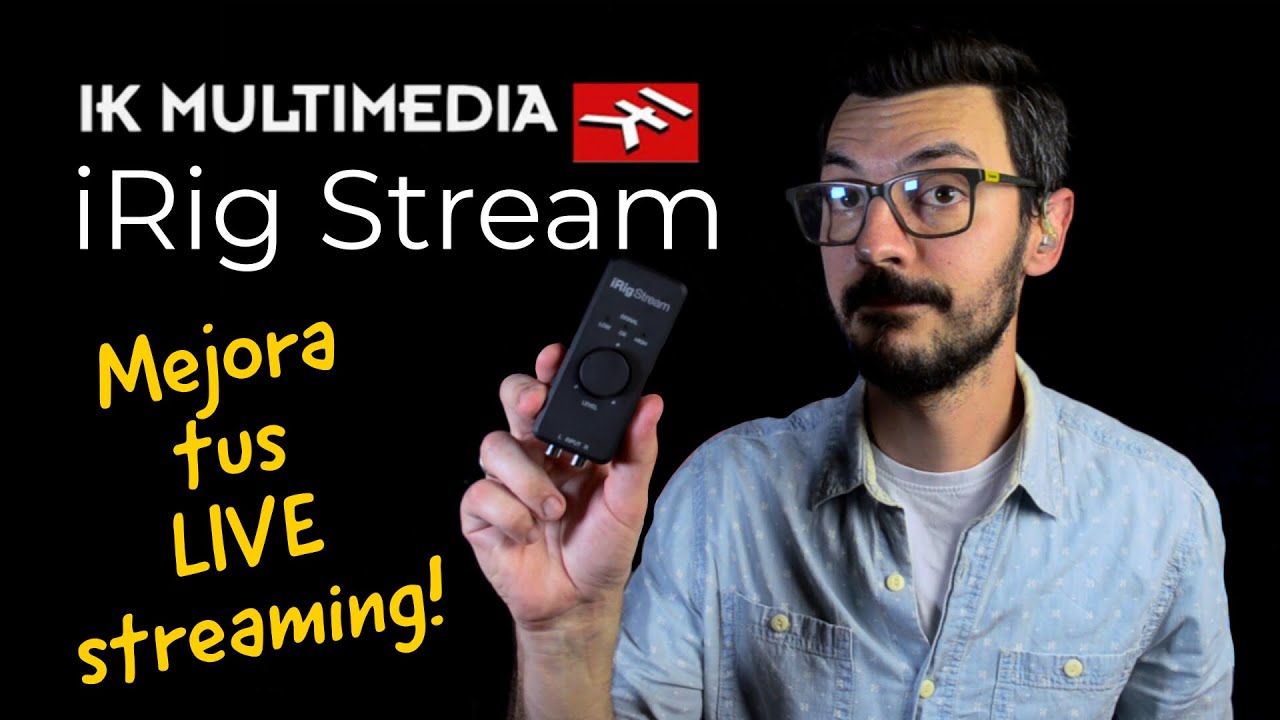 iRig Stream audio interface - LIVE streaming con calidad de audio profesional || REVIEW