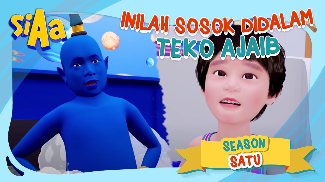 SI AA : TAKJUB!!! AKHIRNYA AA NGELIAT JUGA JIN PENGHUNI TEKO AJAIB.