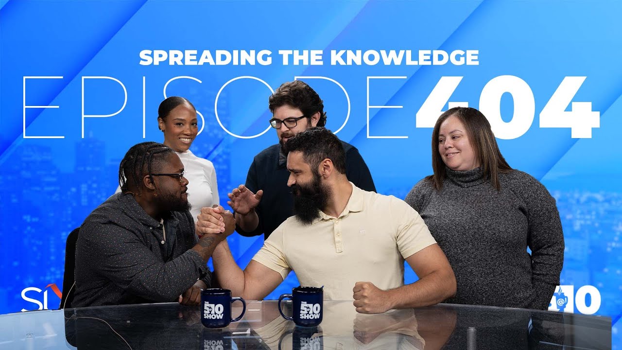 Spreading the Knowledge with Guest Co-host Ali Haider! | 5at10 Show