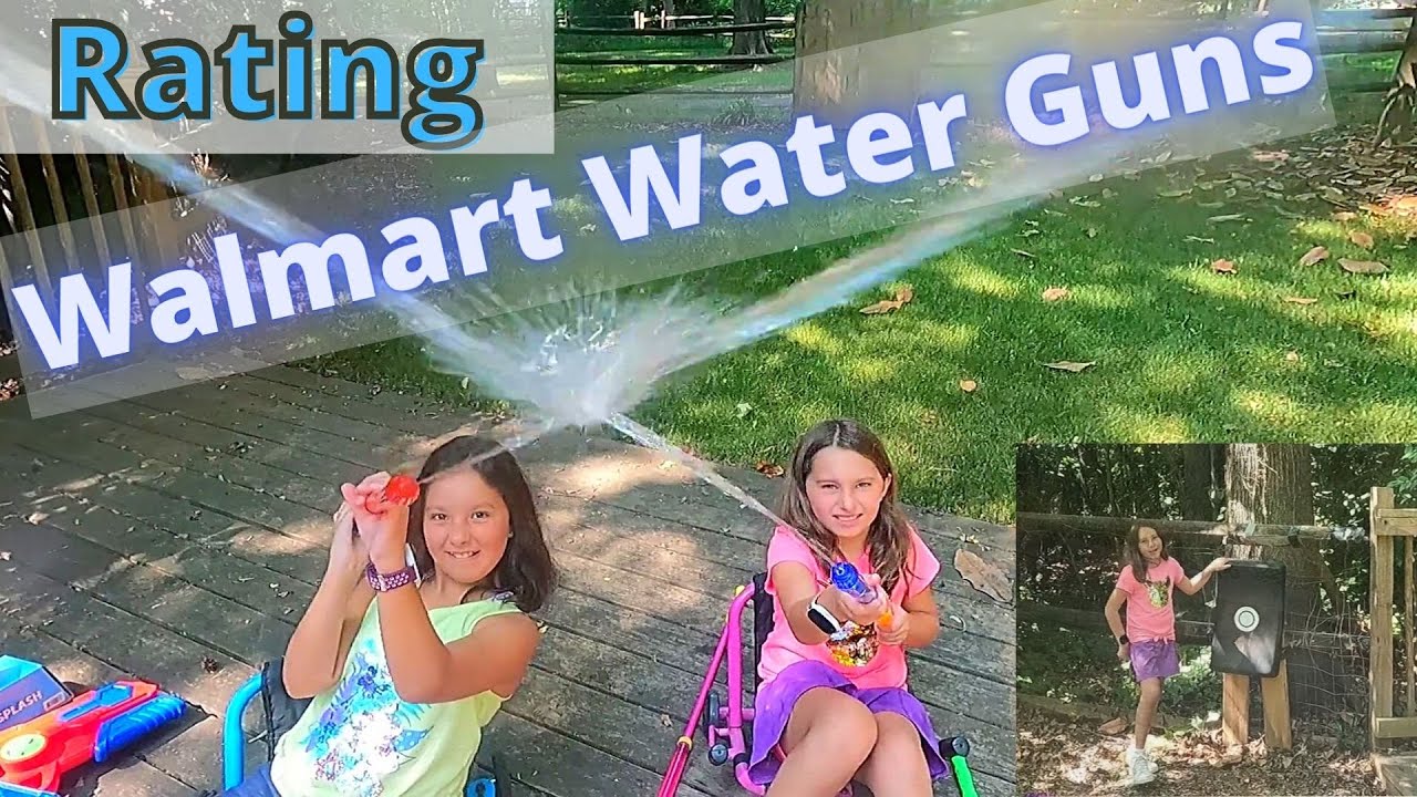 Walmart Water Gun Review
