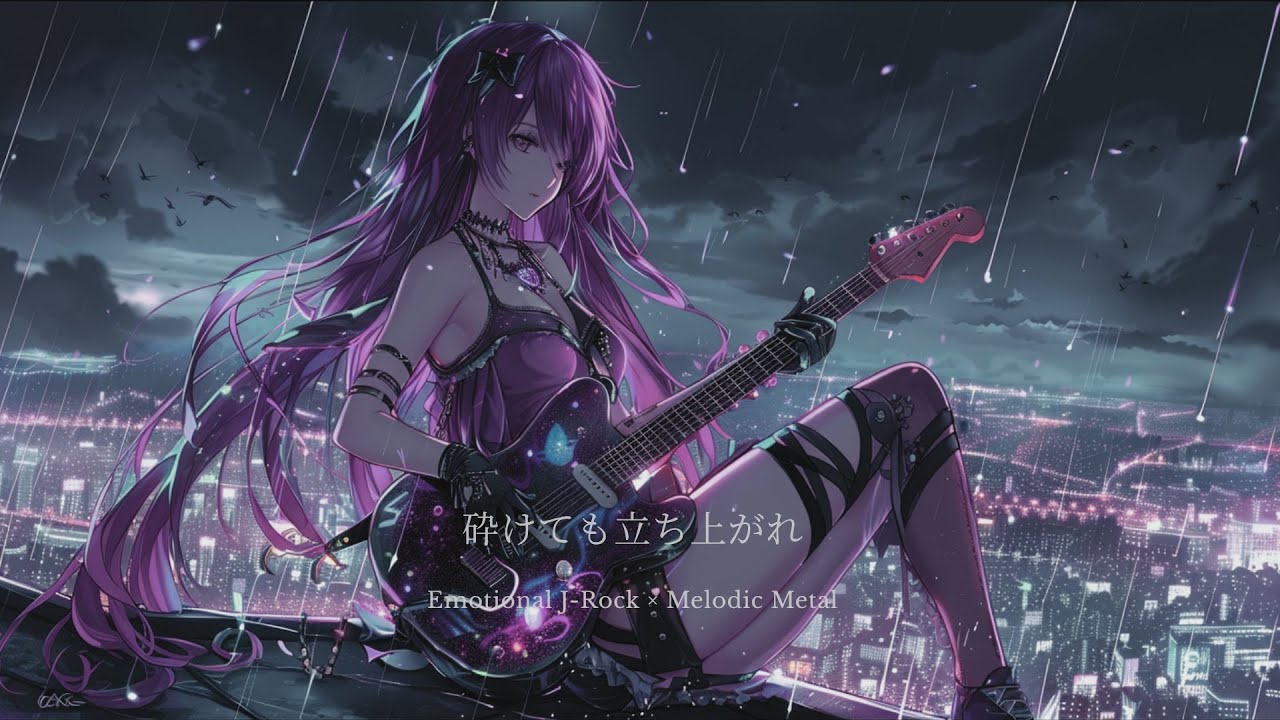 【Playlist】砕けても立ち上がれ｜Emotional J Rock × Melodic Metal｜作業用BGM