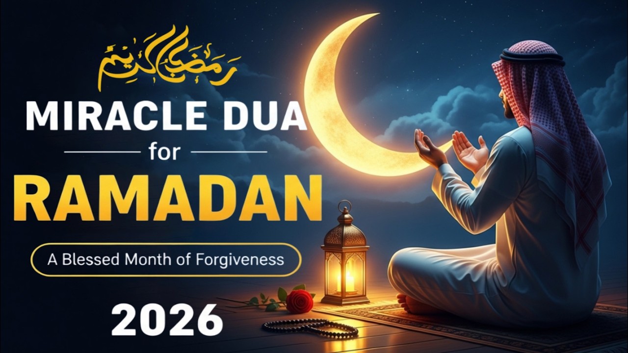 MIRACLE DUA FOR  RAMADAN 2026 ✨ | A Key For Every Closed Doors | Alaa Aqel | Daily Peace Quran