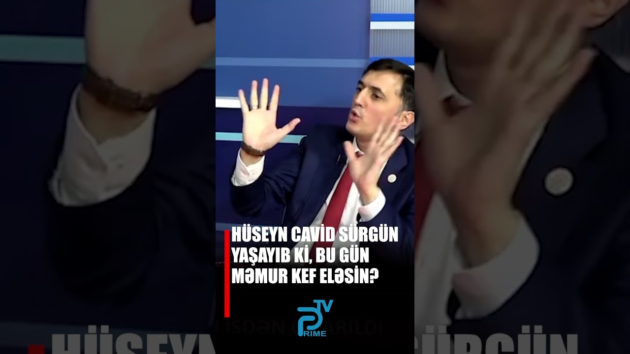 H&uuml;seyn Cavid s&uuml;rg&uuml;n yaşayıb ki, bu g&uuml;n məmur kef eləsin