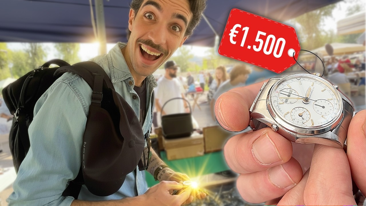 A CACCIA DI OROLOGI al Mercatino ⏱️ COMPRATI SEI con 1*** €