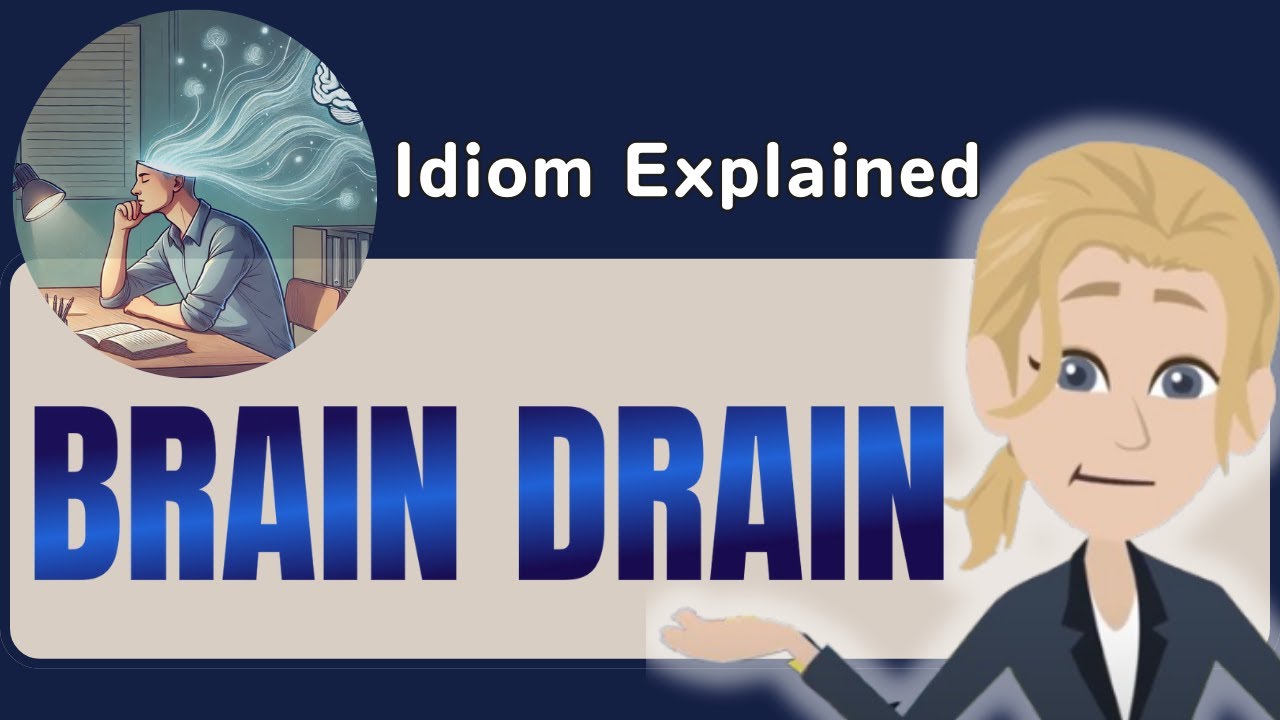 BRAIN DRAIN 🧠 | Learn This English Idiom with Stories