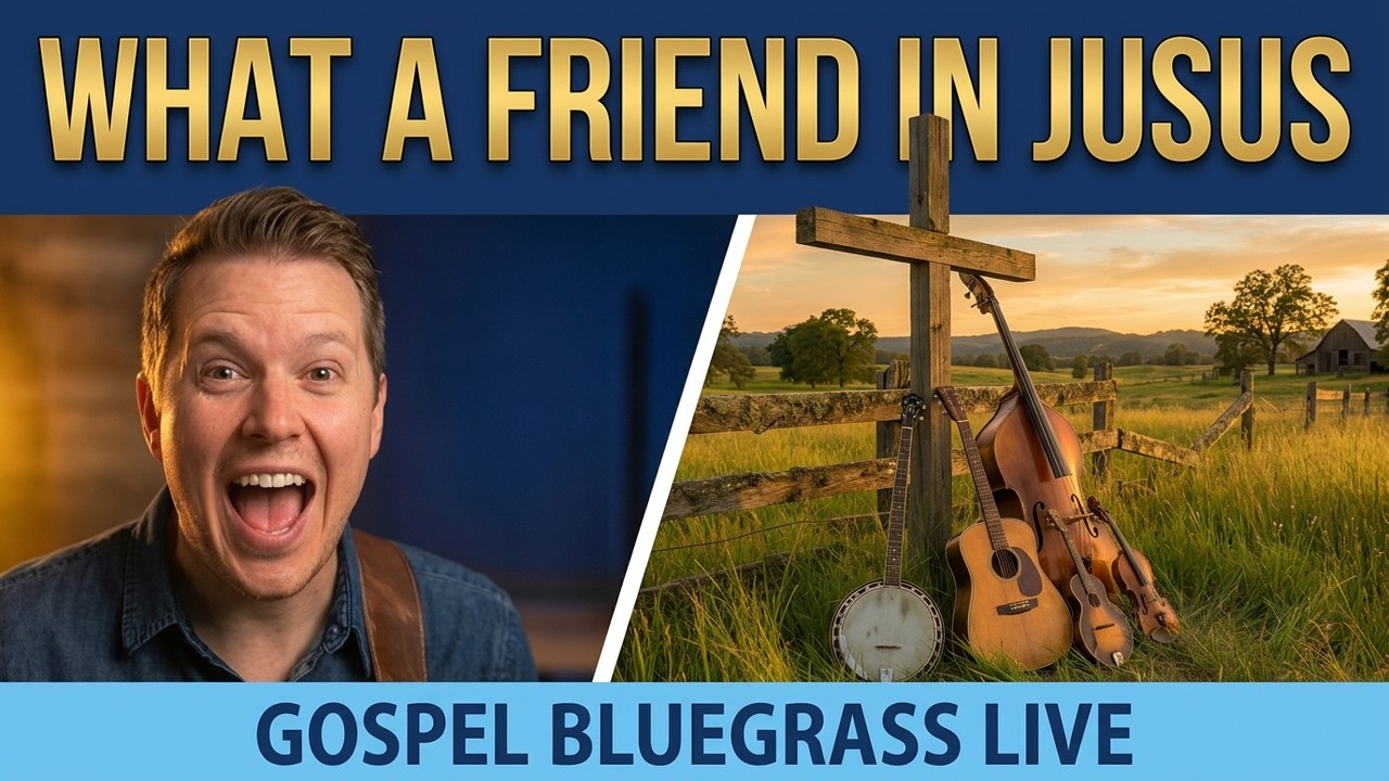 Acoustic Gospel Bluegrass Performance | What a Friend We Have in Jesus | Hymn Revival