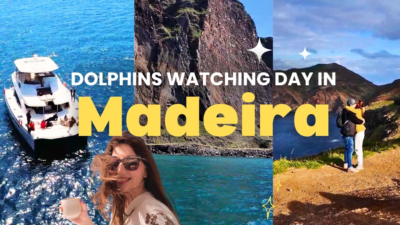 VIP Boat Ride to See MADEIRA from the Ocean 🐬⛵ Cristo Rei Statue, Local Food, Ponta do Sao Lorenco
