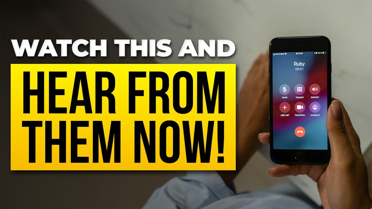 Listen Once and They Will Text Or Call INSTANTLY