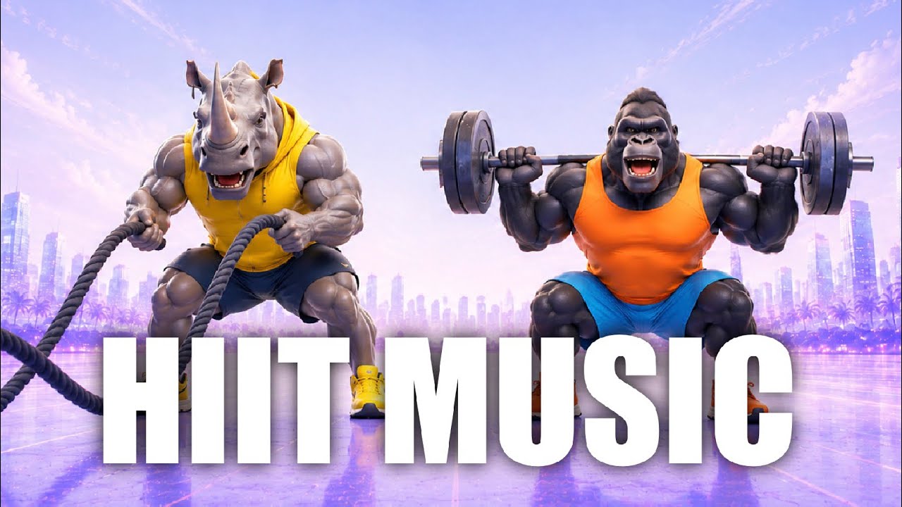 High Energy Gym Music | Intense Workout Music Mix | Cardio & HIIT Training Mix