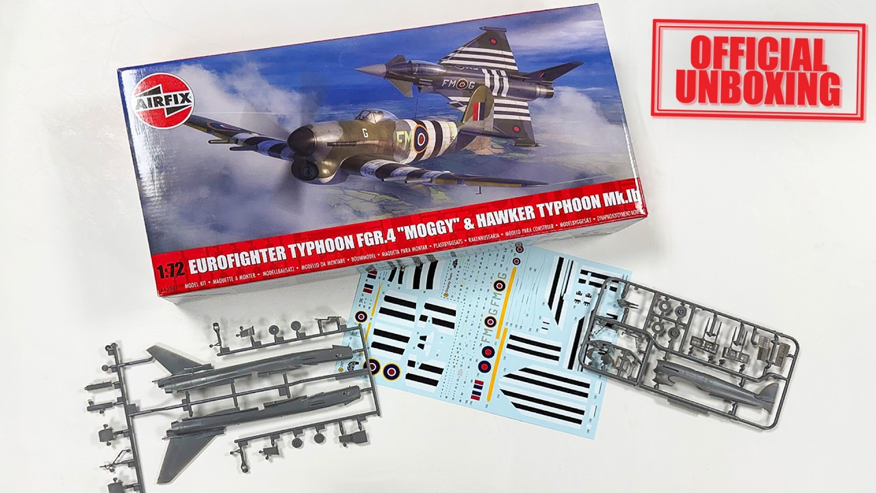 Official Unboxing Airfix | Eurofighter Typhoon FGR.4 