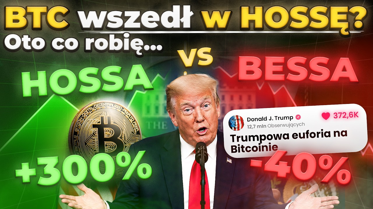 🚨Bitcoin w EUFORII... czy to HOSSA? Ale ich zaskoczą..