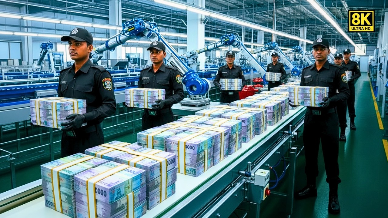 Inside Bangladesh Secret Money Factory |How Bangladeshi Taka Notes Are Printed with Maximum Security