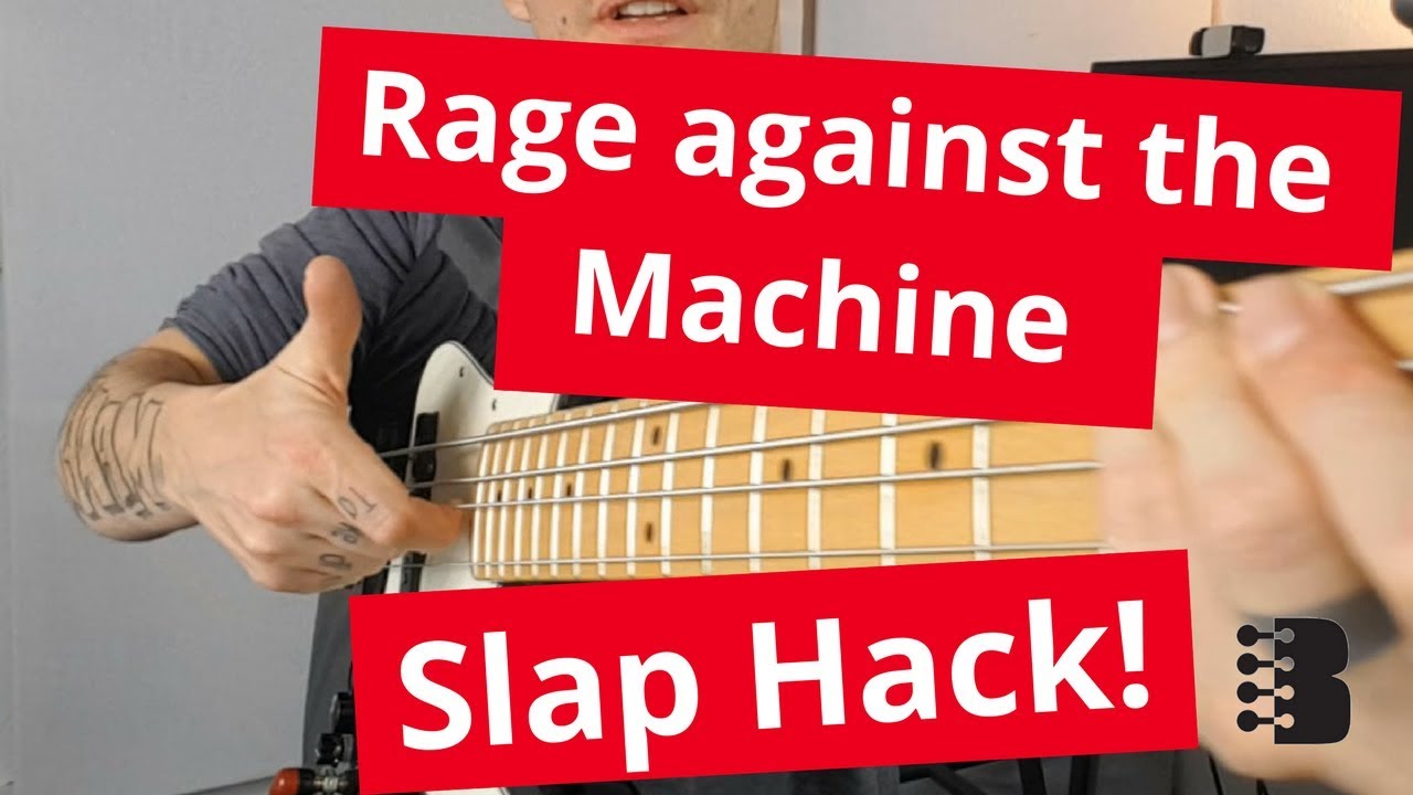 Slappen lernen mit Take The Power Back - Rage Against The Machine Bass Tutorial