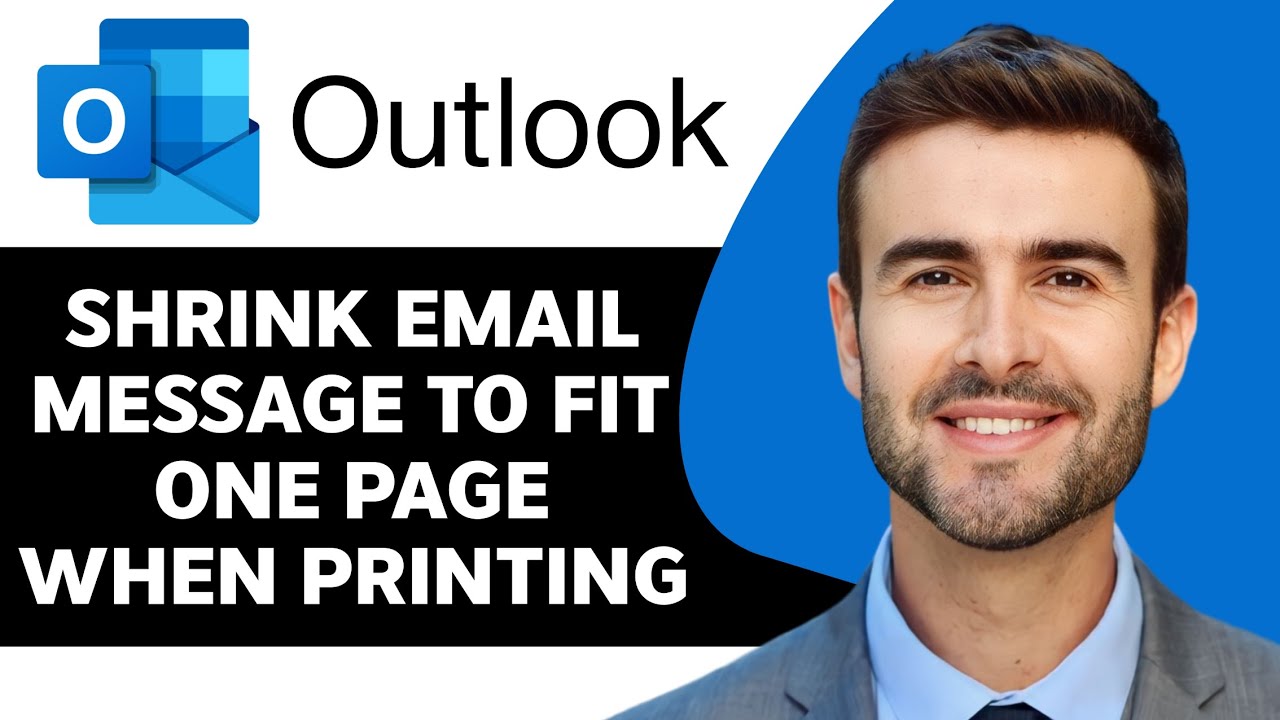 Как уменьшить размер электронного письма до одной страницы при печати в Outlook | Советы и рекоме...