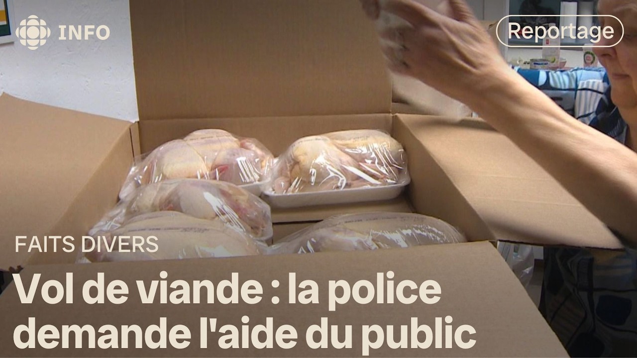 Vol de viande à Longueuil : des kilos destinés aux paniers de Noël