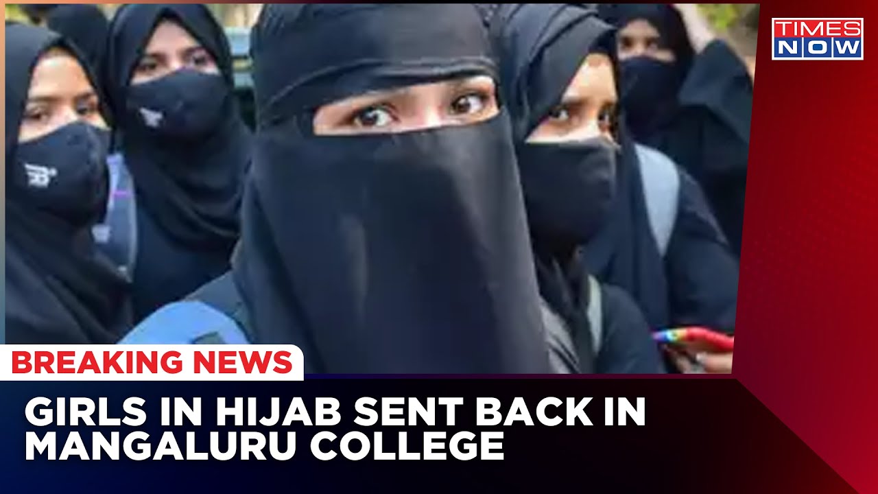Karnataka Hijab Row Resurfaces, Girls In Hijab Sent Back Home From College | Hijab Controversy
