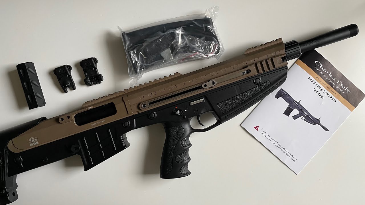 Распаковка - Charles Daly N4S (12GA Bullpup)