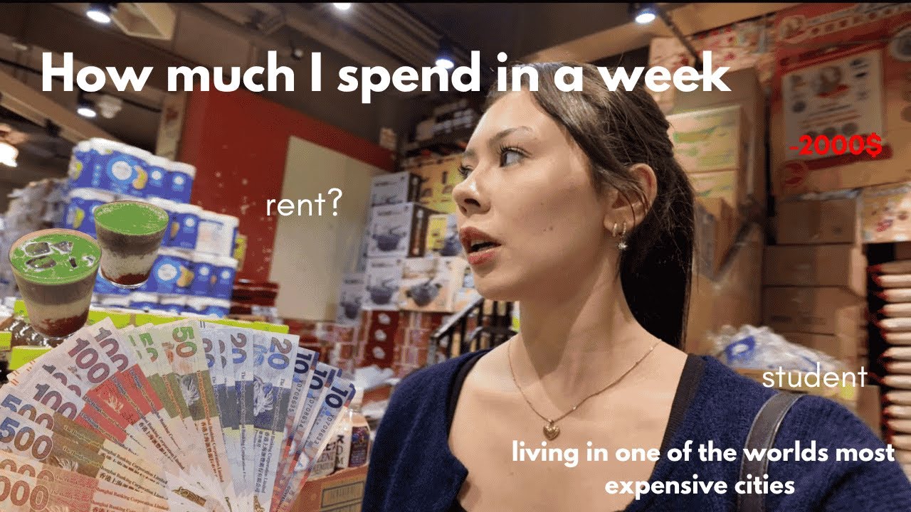 WHAT I SPEND IN A WEEK | living in Hong Kong🇭🇰 *realistic*