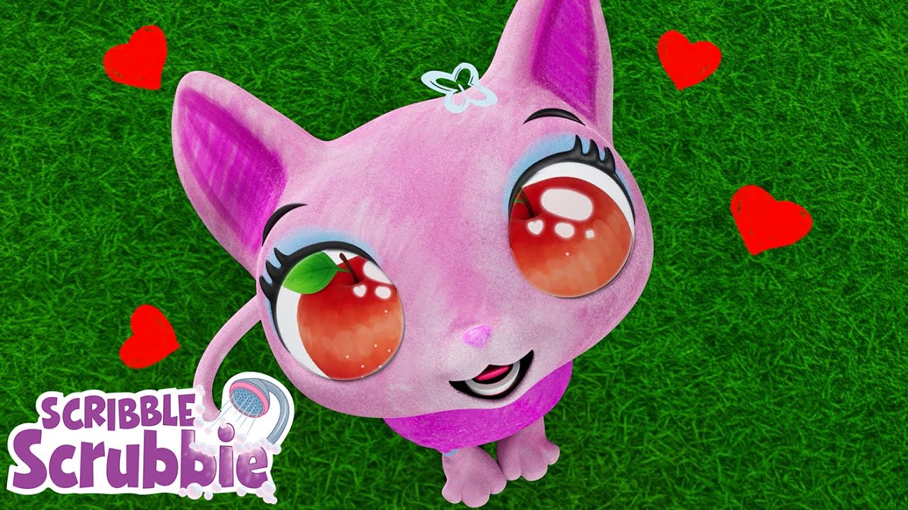 Fiona Loves Apples! | Crayola Scribble Scrubbie | Funny Cartoons for Kids