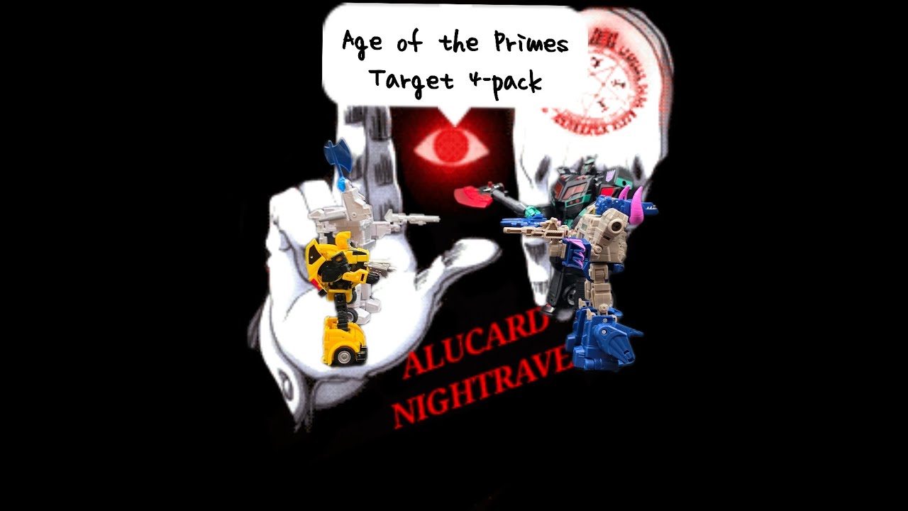 Transformers Age of the Primes (Target 4-pack) Ultra Magnus, Bumper, Horri-Bull & Nemesis Prime
