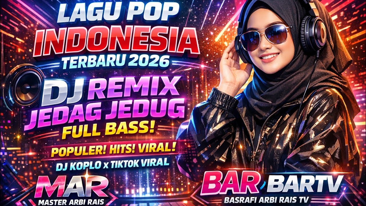 🎧PLAYLIST DJ REMIX POP INDONESIA JEDAG JEDUG FULLBASS TERHITS  DI TIKTOK 2026 #DJ #VIRAL #2026