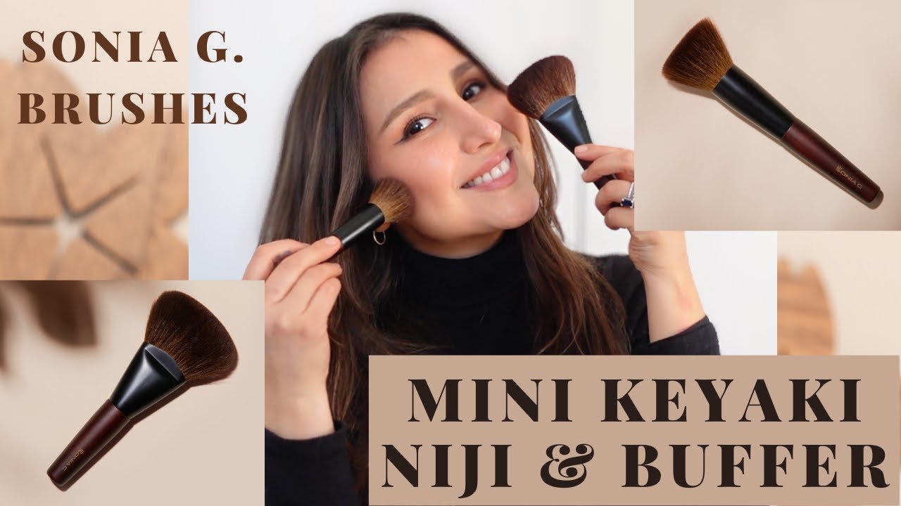 Sonia G. Mini Keyaki Buffer & Mini Keyaki Niji brush review ✨🖌💛 