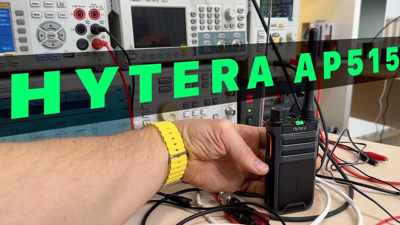 Радиостанция Hytera AP515. Полный обзор