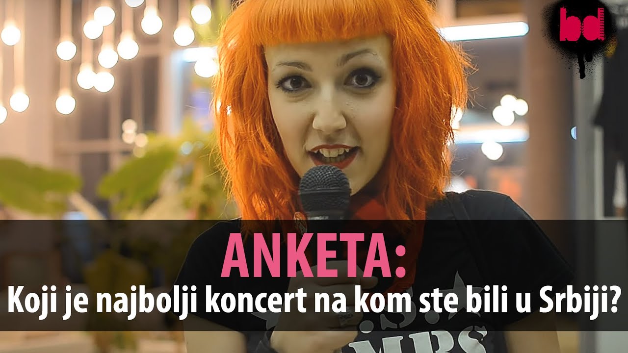 ANKETA: Koji je najbolji koncert na kom ste bili u Srbiji?