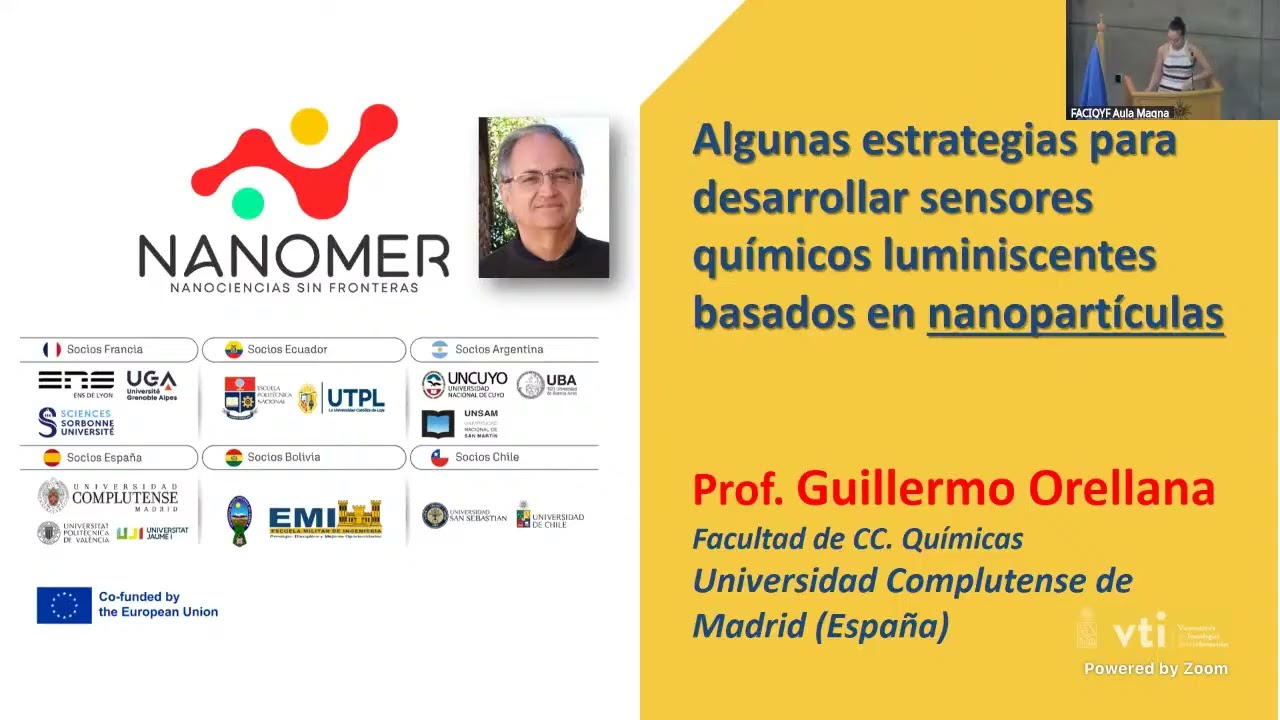 Sensores luminescentes en nanopartículas para detección de micotoxinas  Plenaria Nanomer
