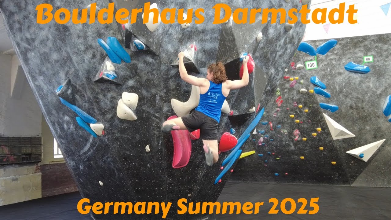 Bouldering in West-Germany: Boulderhaus Darmstadt #155