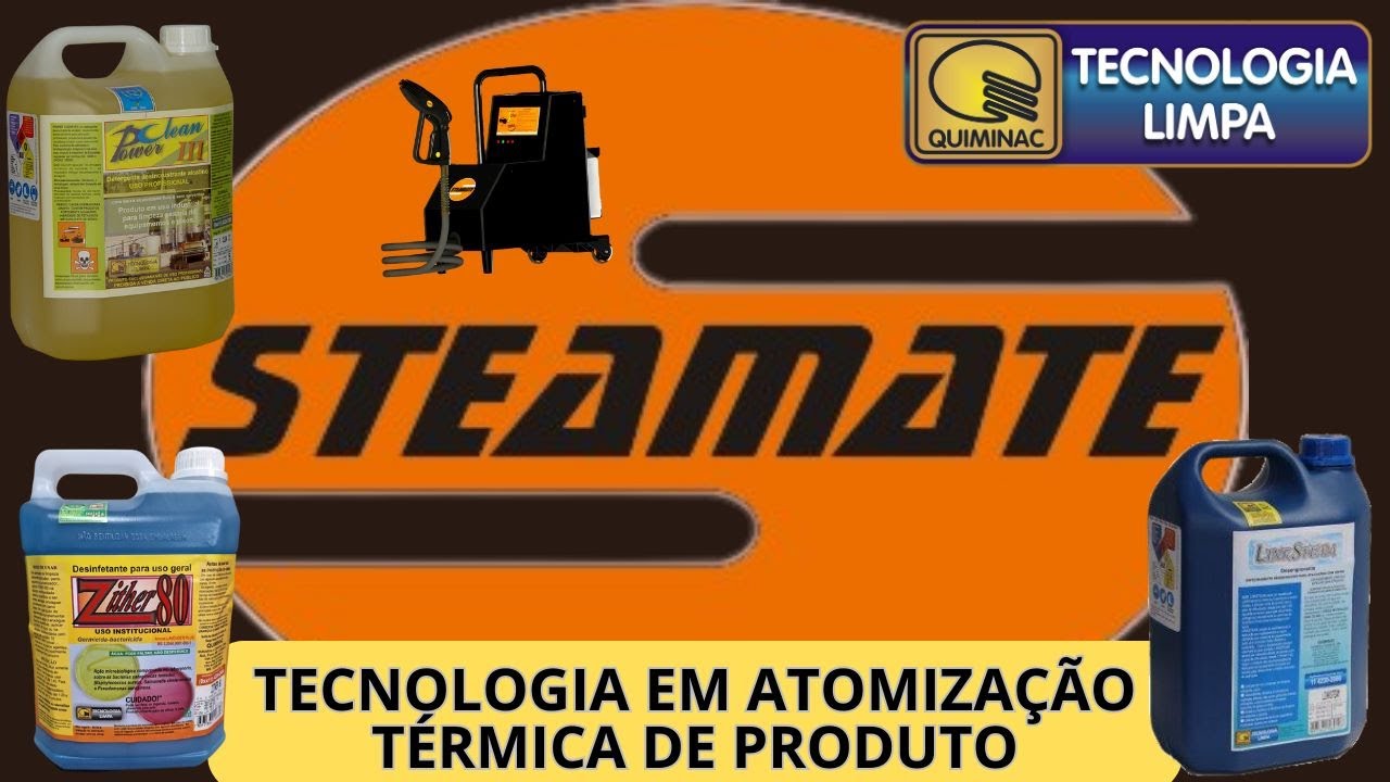 NEW JOKER   SISTEMA DE ATOMIZA&Ccedil;&Atilde;O T&Eacute;RMICA   STEAMATE   QUIMINAC