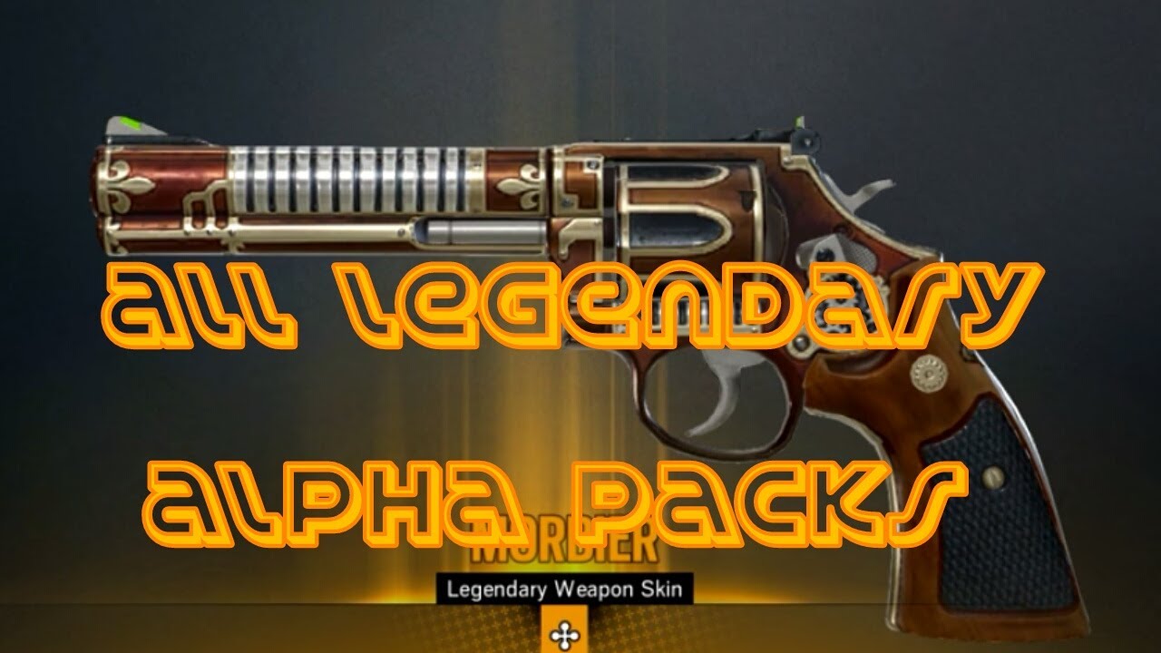 Rainbow Six Siege: All Alpha Packs Legendary Skins Weapons, Head Gear, Charms