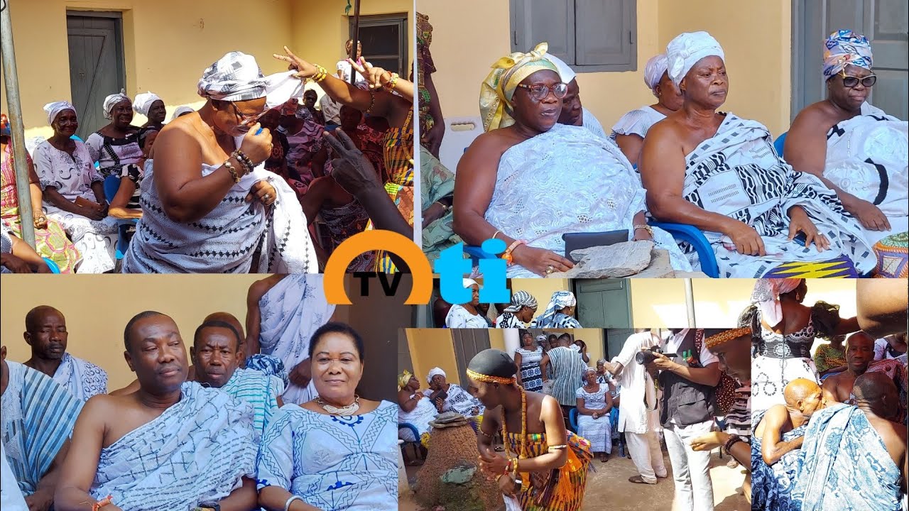 full video, Chiefs and the people of Worawora in Oti region outdoor Nana Ayisi to Woraworaman.