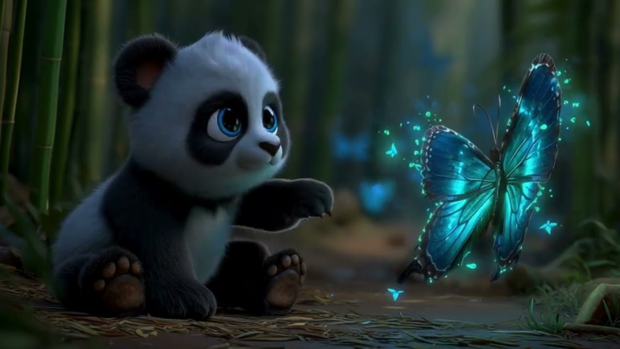 Pipo el Panda y la Mariposa MORFO 🐼🦋 &iexcl;Azul y Brillante! &mdash; MEJORES CANCIONES INFANTILES