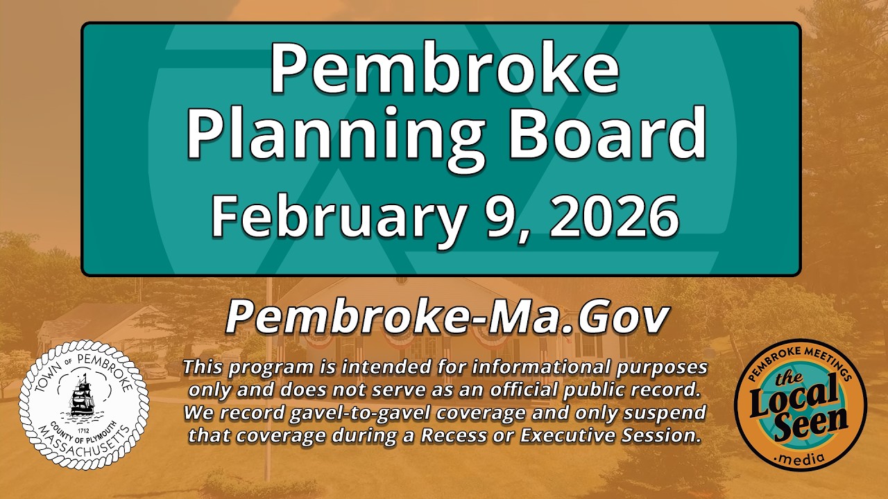 Pembroke Planning Board: 2/9/26