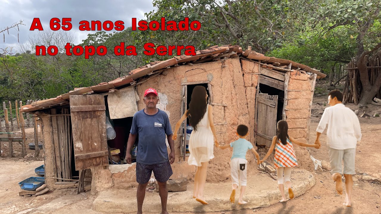 Família que vive a 65 anos ￼Isolado em topo de serra com som da natureza@ElizeuSilvaTV 
