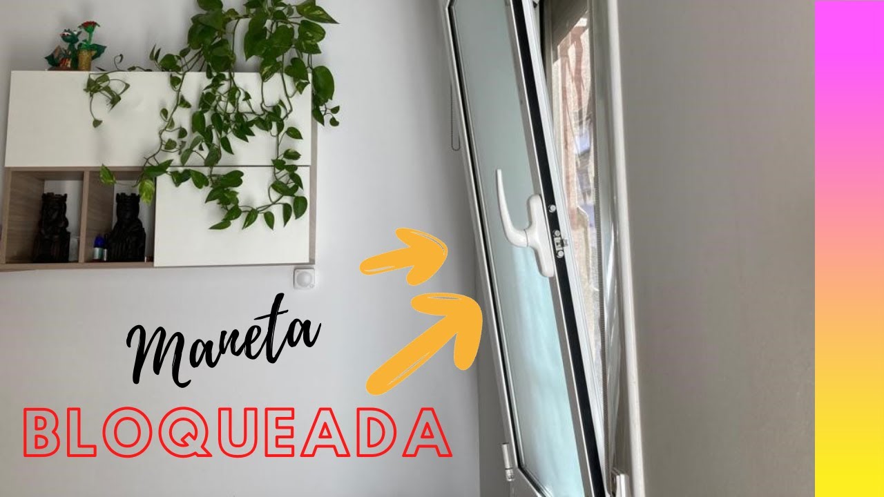 Como arreglar una VENTANA OSCILOBATIENTE que NO CIERRA (maneta bloqueada)