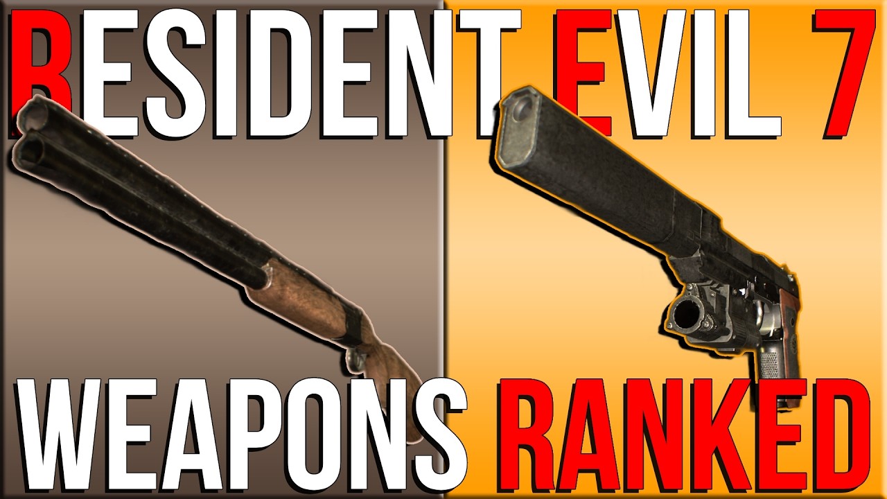 All RESIDENT EVIL 7 Weapons RANKED WORST to BEST