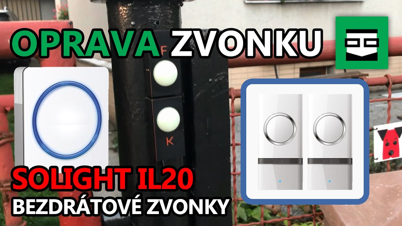 Vyhodit nebo opravit? Bezdrátový zvonek Solight SL20