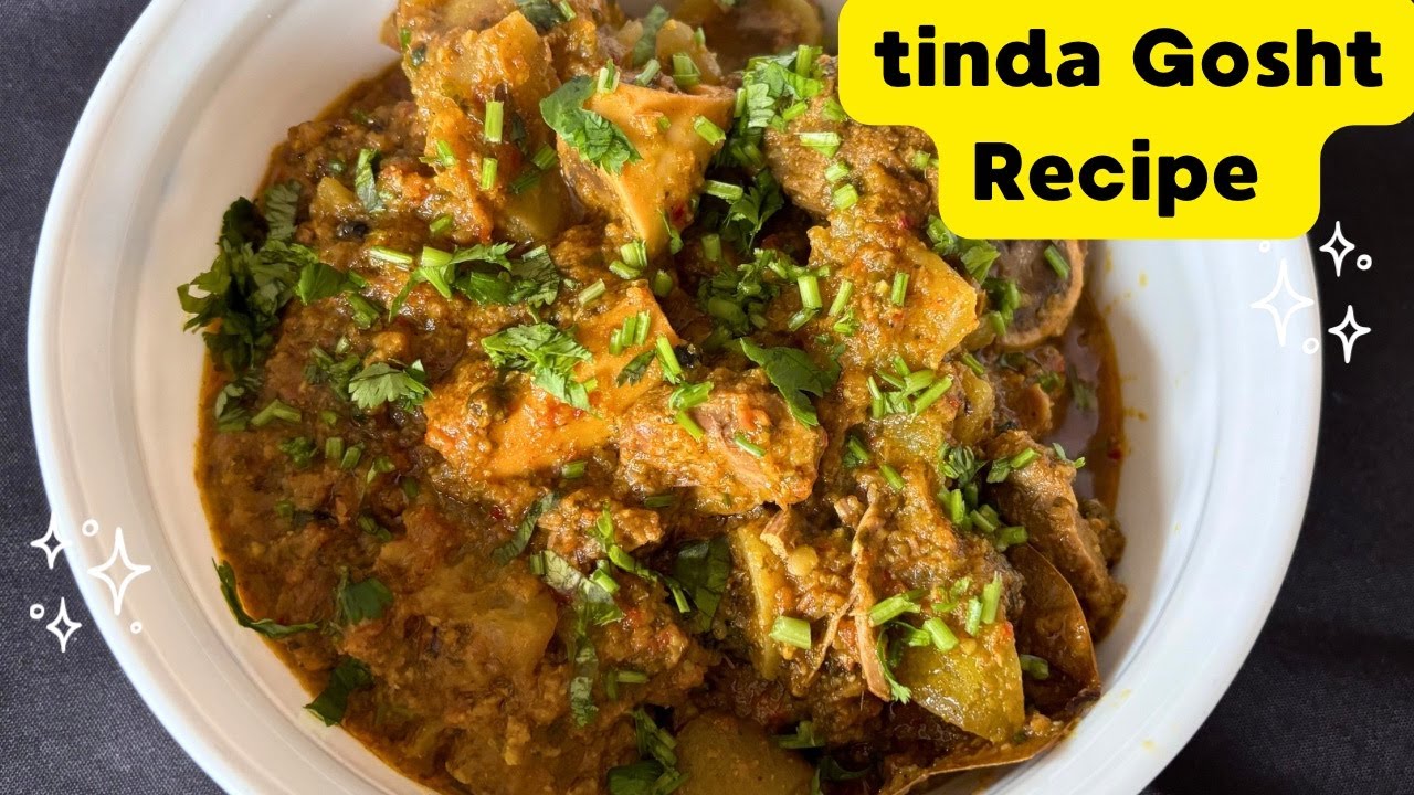 Tinday Gosht Recipe//ٹینڈے گوشت سالن #homemade #tindaygosht