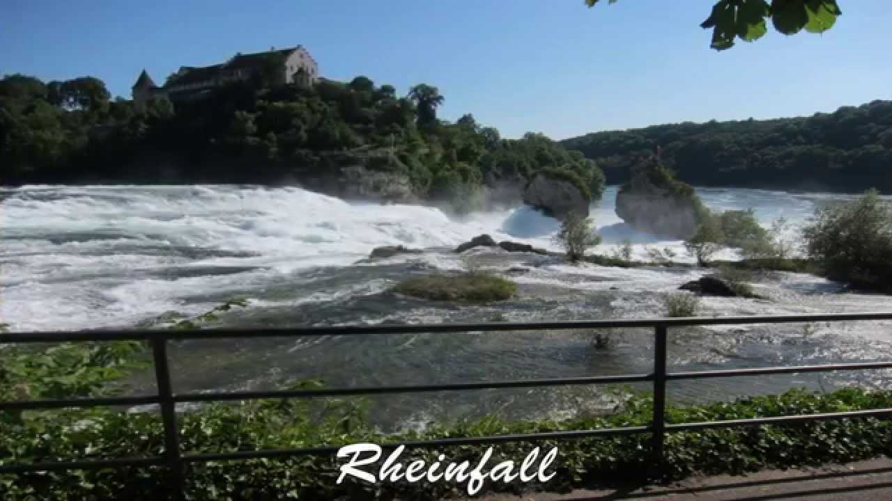 16. Juli 2014  Rheinschifffahrt - Rheinfall bei Schaffhausen