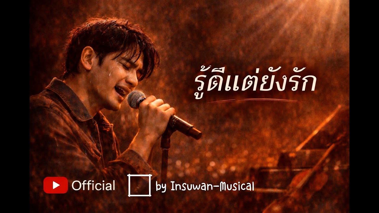 รู้ดี..แต่ยังรัก รู้ทั้งรู้ว่าแพ้..แต่ก็ยังไม่ยอมเลิกรัก เพลงใหม่ #song #music #sadsong 