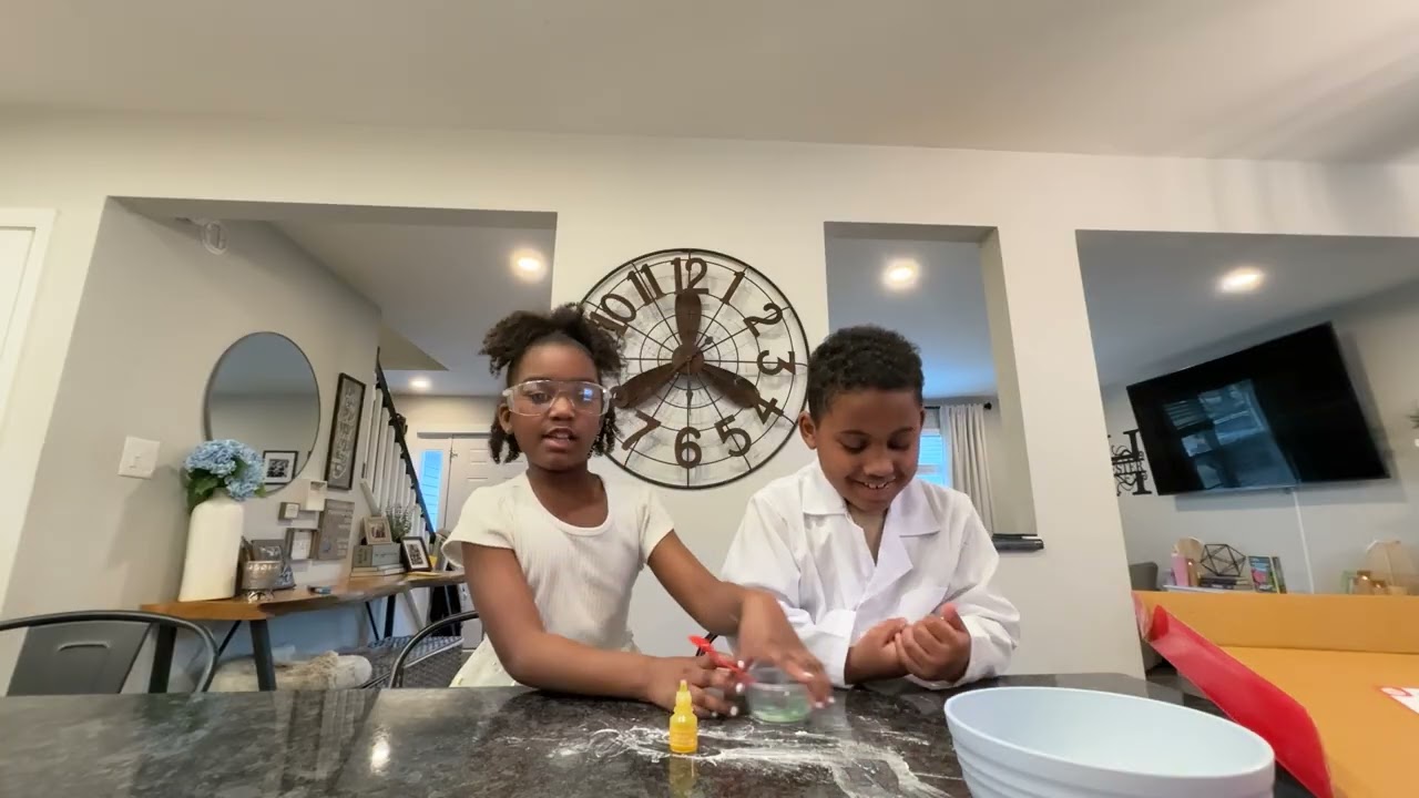 Fun science experiments with my brother!