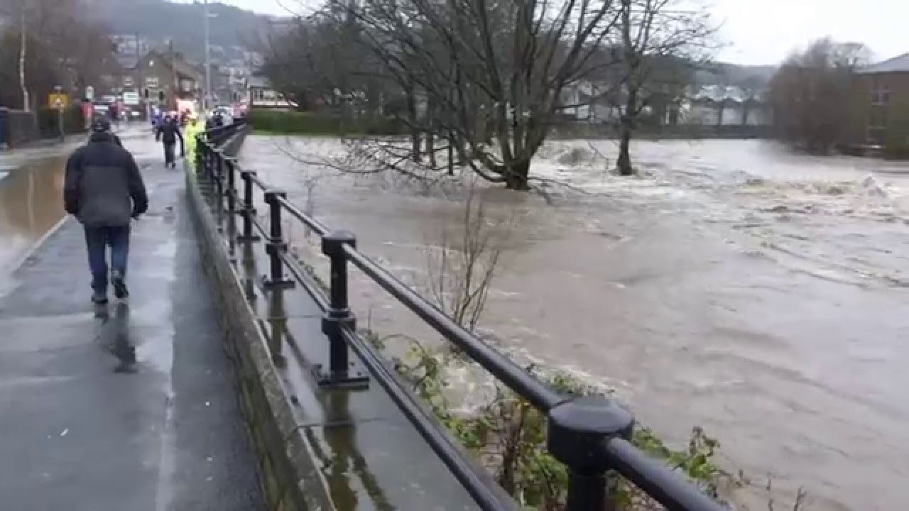 Ramsbottom and Summerseat Floods, Boxing Day, 2015.  HD Video + Photo's.