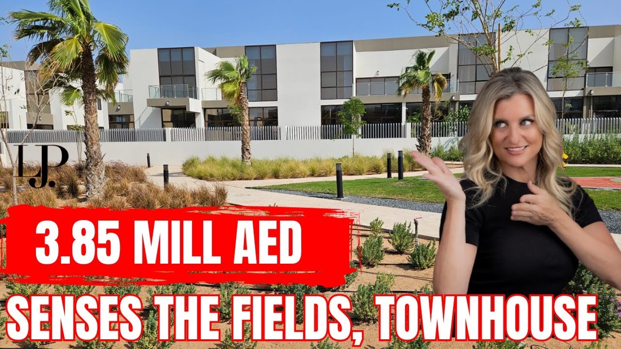 Senses The Fields 4 bed Townhouse 3.85 mill aed!