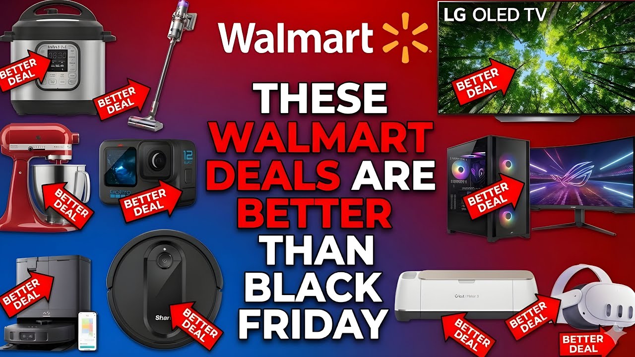 These Walmart Deals Are BETTER Than Black Friday 2025
